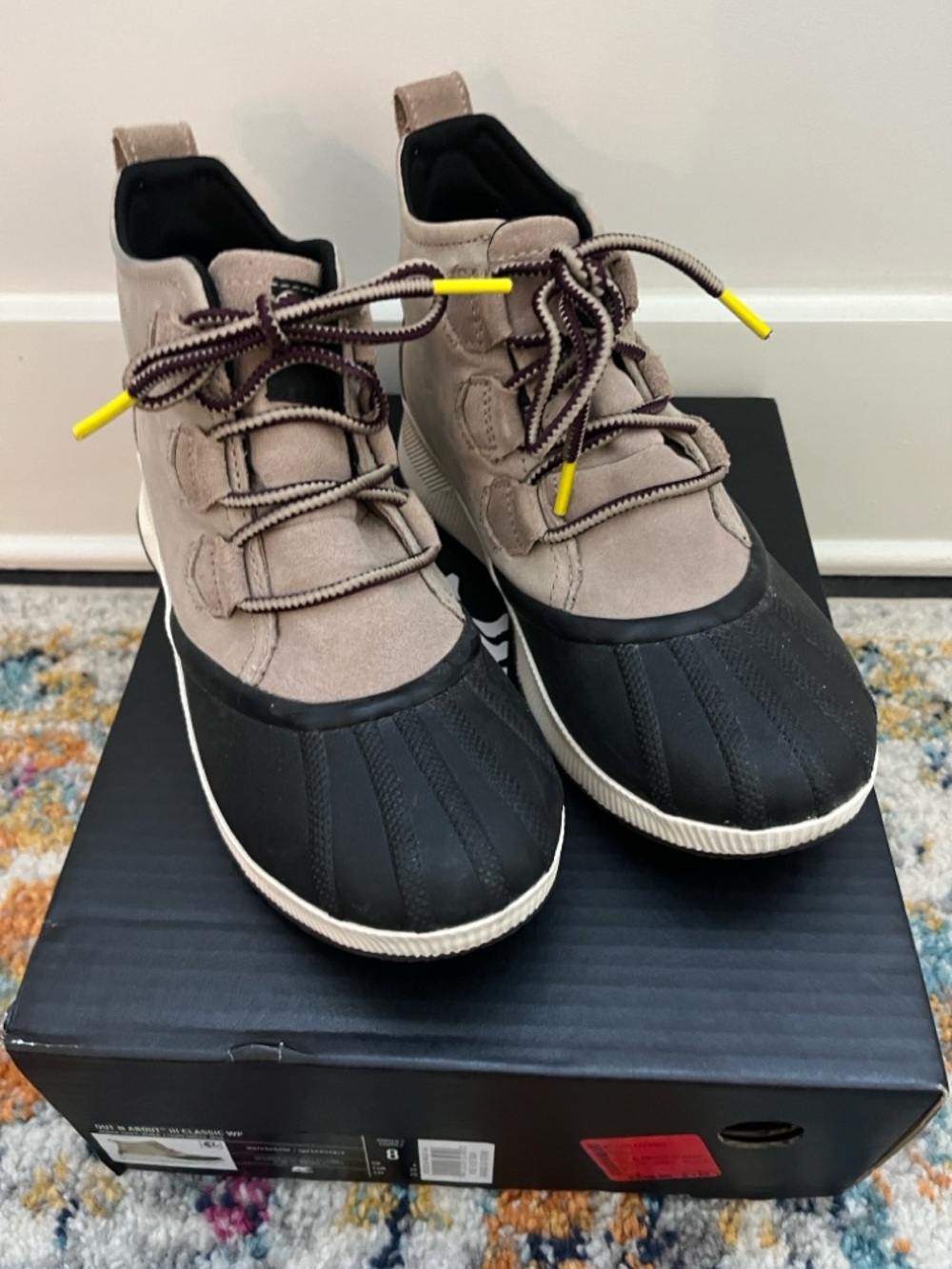 Sorel Out N About II Classic WP Box - Black and Tan